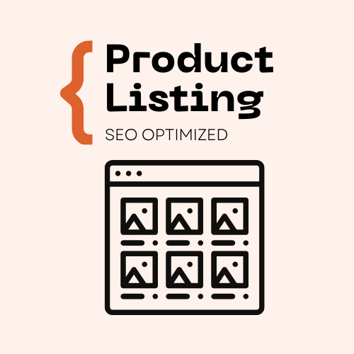 SEO-Optimized-product-listing